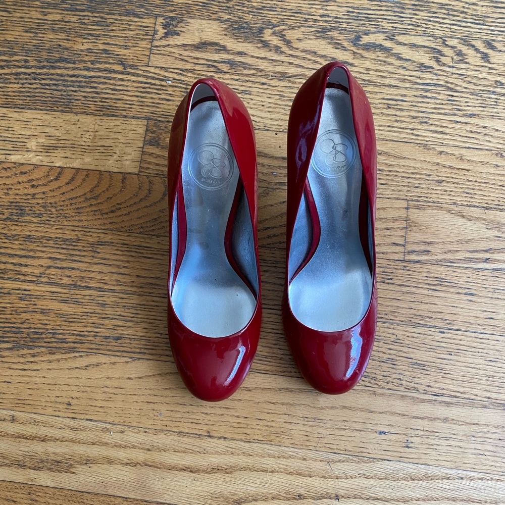 Jessica Simpson Stiletto Heels in Red